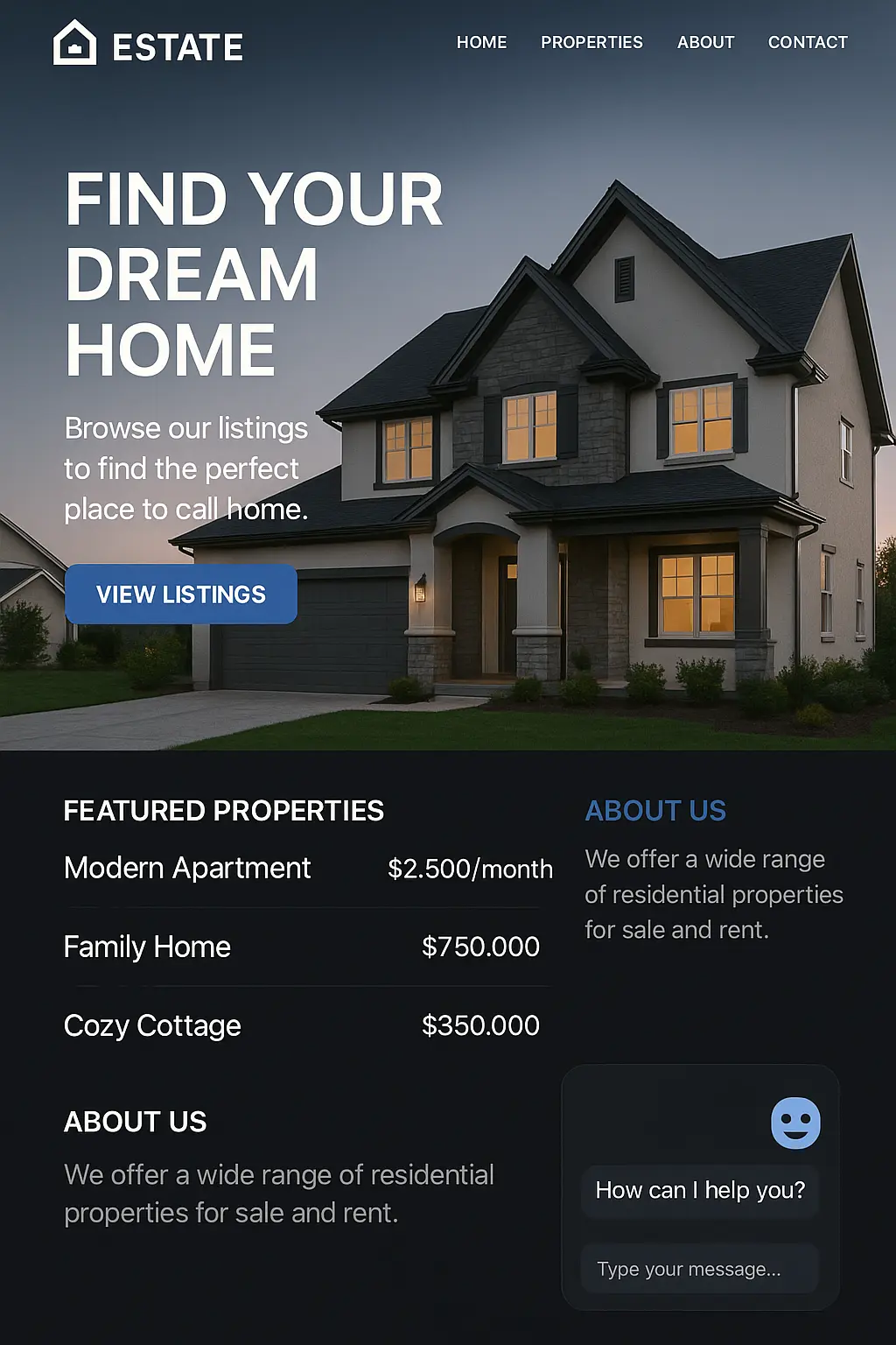 Real estate industry